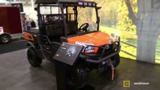 2017 Kubota RTV X1120 Diesel Utility ATV at 2016 Toronto ATV Show